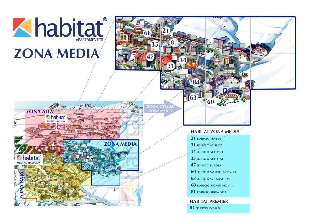 Apartamentos Habitat Zona Media Моначиль Экстерьер фото